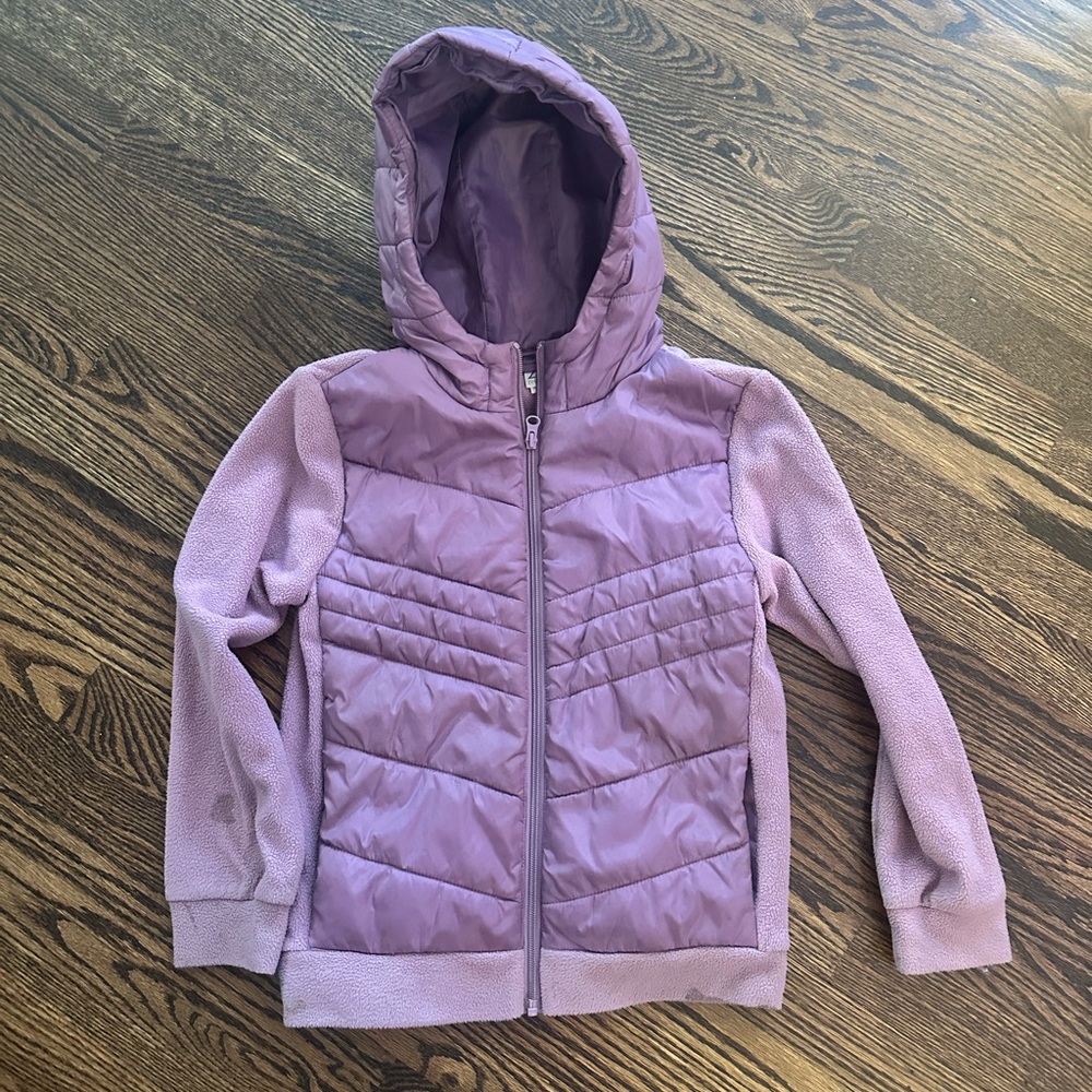 Zella Purple Kids Hooded Jacket